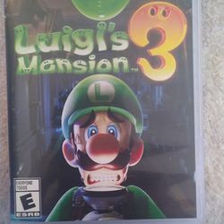 Luigi Mansion 3 Nintendo Switch Game 
