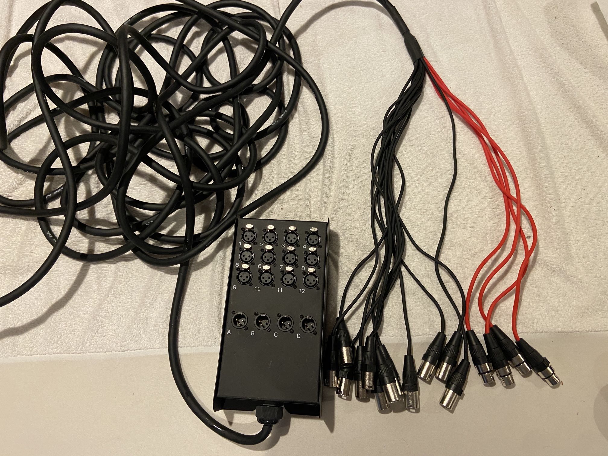 Seismic Audio Snake - 12 Channel XLR