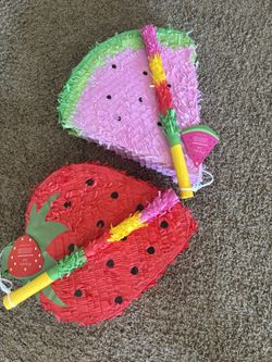 Cute Strawberry /Watermelon Fruit Party Piñatas