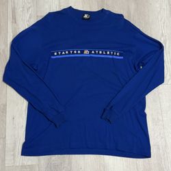 90’s Starter Blue Long Sleeve (M)