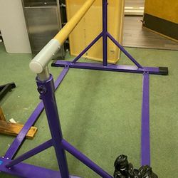 Professional  Gymnastics Adjustable Bar - Purple