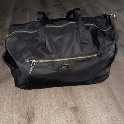 Kate Spade Large Nylon Duffle Bag Sleep Over Weekend Bag Luggage Travel Baggage Bolsa 