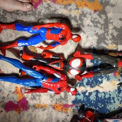 Spider-Mans Four Different Spider-Mans $5 Each