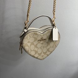 Coach Heart Crossbody 