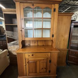 vintage stepback hutch by stephen von hohen $450
