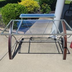 Computer Desk Glass