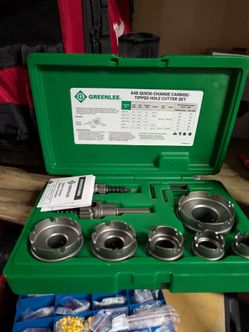 Carbide-Tipped Hole Cutter Set