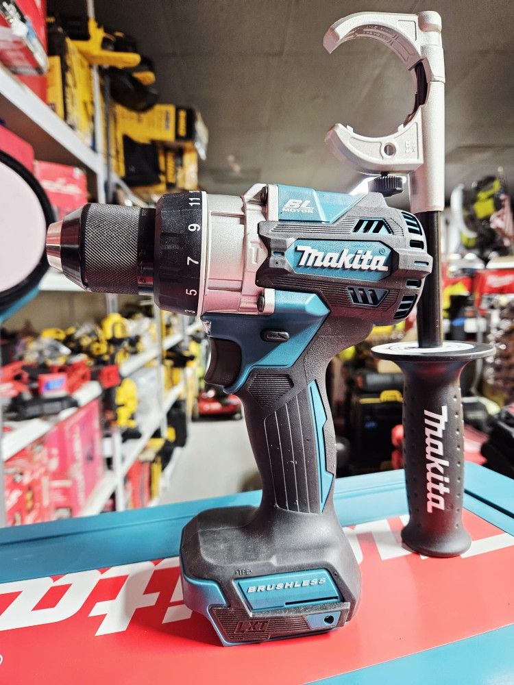 MAKITA 18V CORDLESS BRUSHLESS VARIABLE SPEED HAMMER DRILL TOOL ONLY NEW 