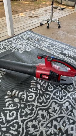 Toro blower 60v w/battery 2.5ah