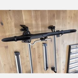 VW BARRACUDA OEM VOLKSWAGEN ROOF BIKE RACK CARRIER 000071128F logo city crash