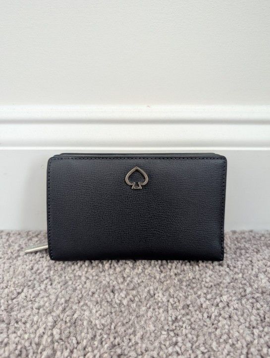 Kate Spade Adel Medium Bifold Wallet in Blazer Blue