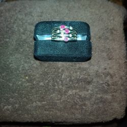 Vintage Art Deco 10 K White 