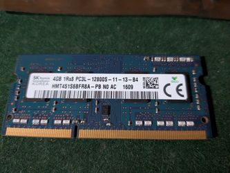 4gb ddr3l laptop ram sk hynix 1600mhz
