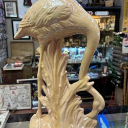 Vintage Large Flamingo Statue