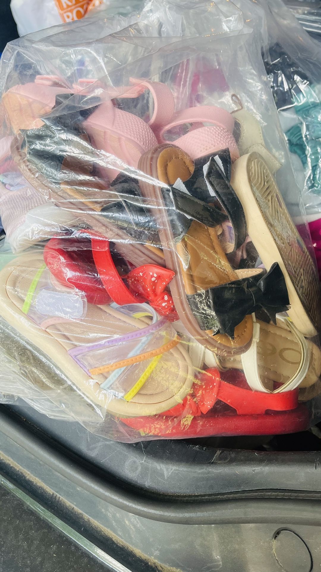 Girl Sandal/Clothes Bundle
