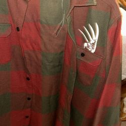 Freddy Cougar Flannel Costume 