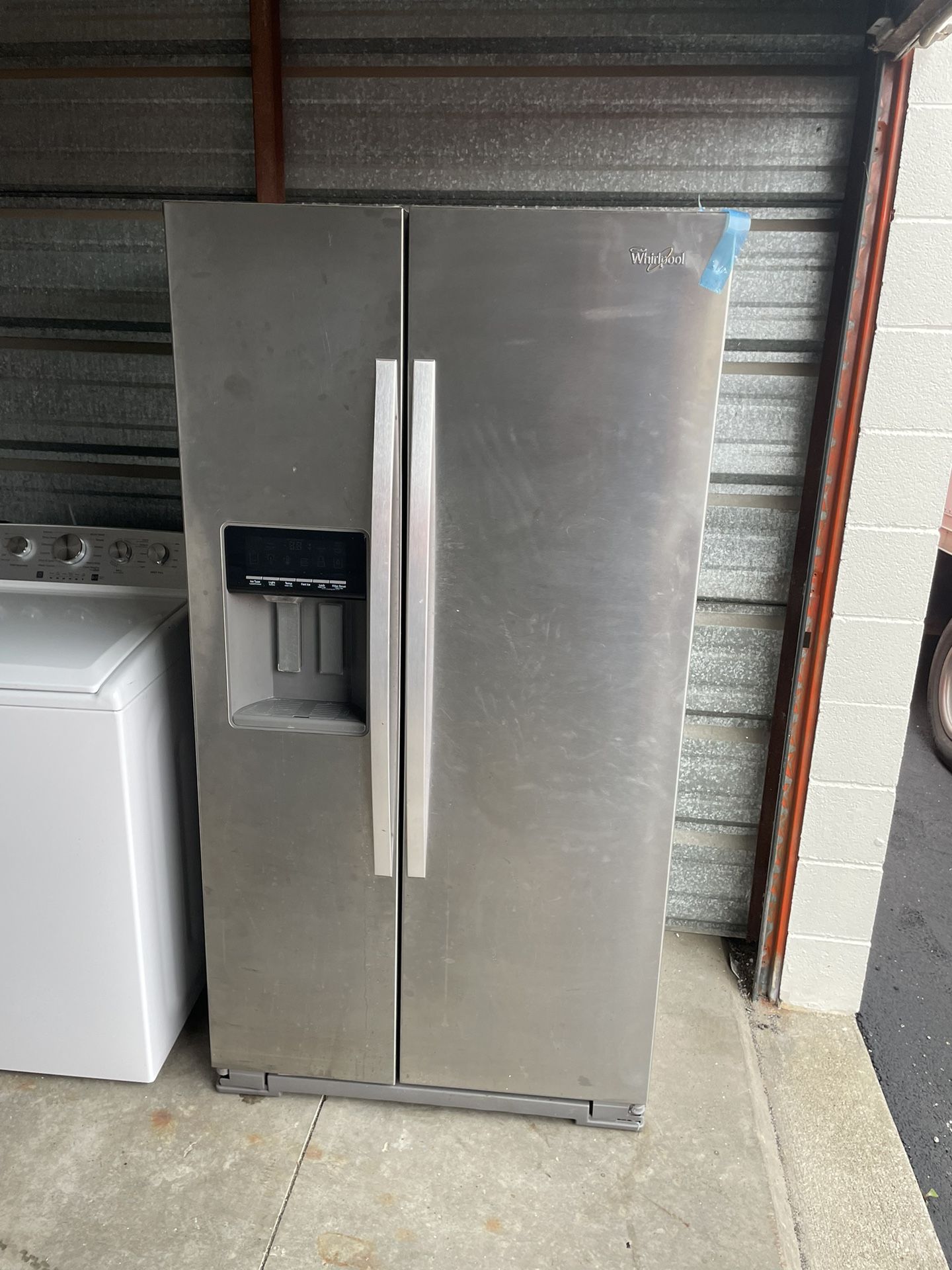 Side By Side Whirlpool Refrigerator 