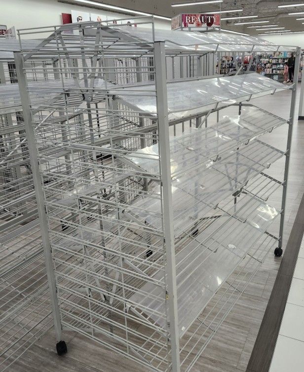 Double Side Shoes Racks $100 Each