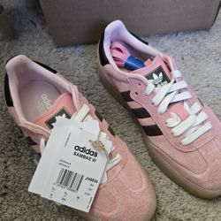 Brand New Adidas SAMBAE W Pink Suede (Women’s Size 5)