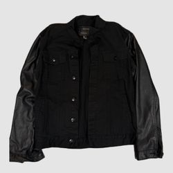 Black 21 Men Leather Jacket