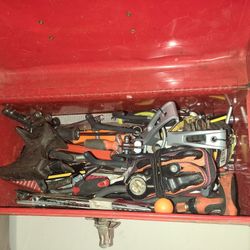 All American Tool Box With Tools