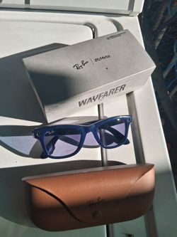 Ray Ban Meta Gen 2 New Large Shiny Cosmic Blue transionals