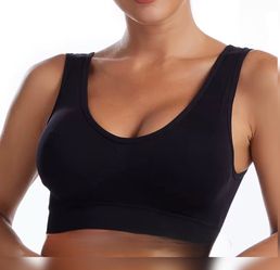 Custom yoga Runners sports bra sizes, M(6),L,(6-8)XL,(8-10,XXL(10-12)