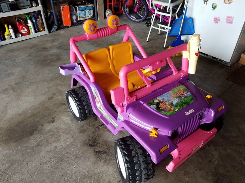 Power wheels dora store jeep