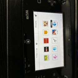 Nintendo Wii U GamePad Black – Tested & Working✅