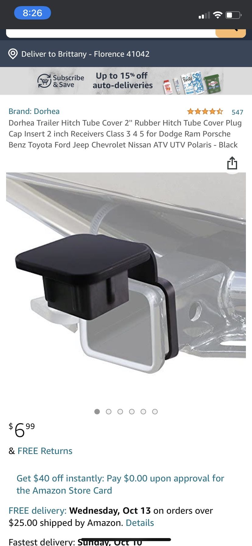 Trailer Hitch Cover