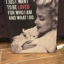 Marilyn Wall art