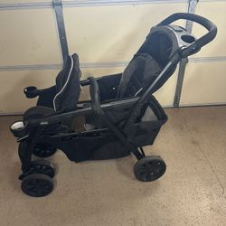 Chico Cortina Double Together Stroller 