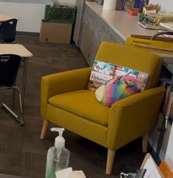 Yellow Accent Chair