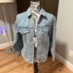 New Zara Denim Jacket Size XS Women’s  