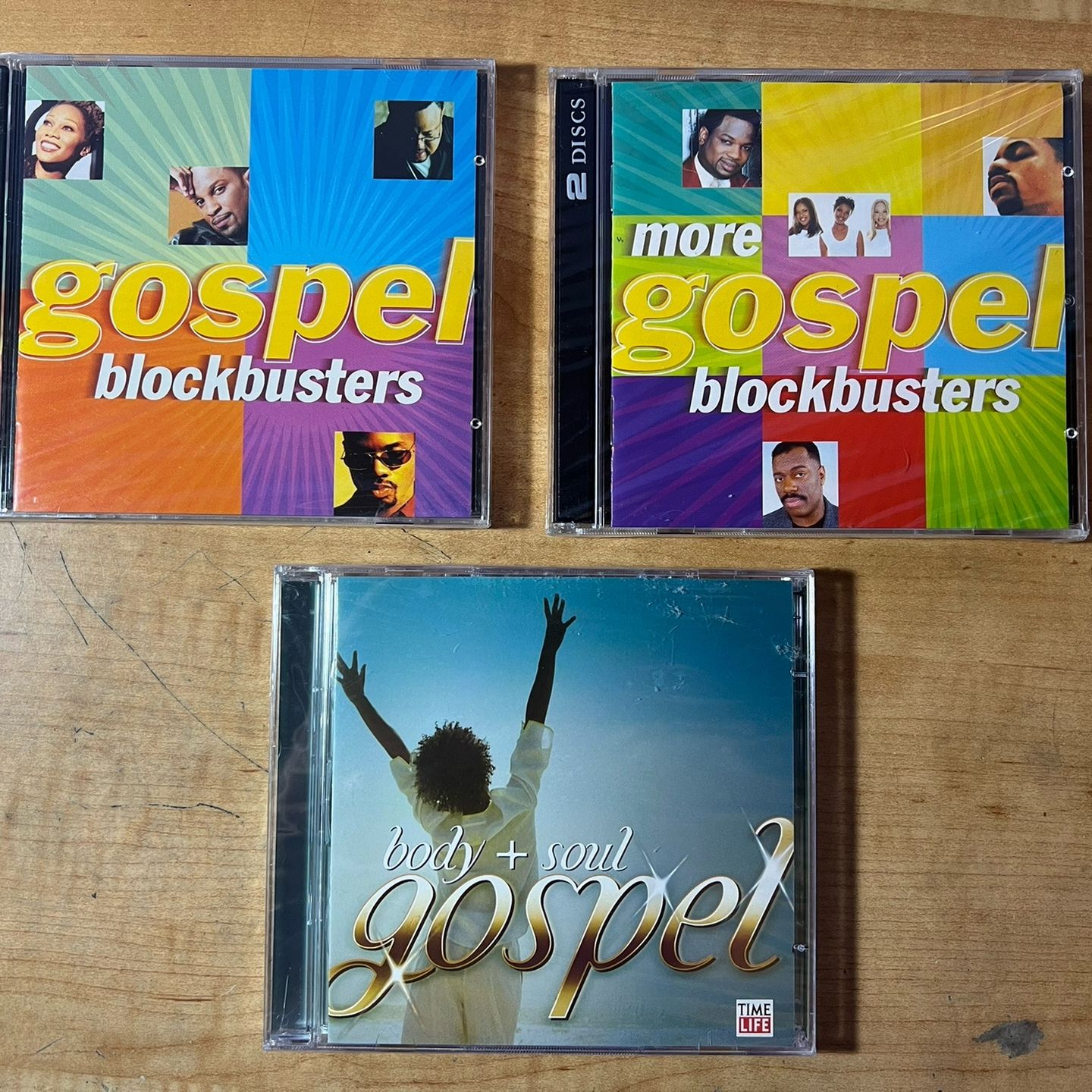 3 Time Life Gospel CD Body & Soul - Blockbusters - More