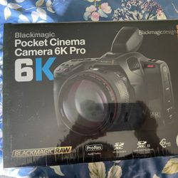 BlackMagic Pocket Cinema Camera 6K Pro