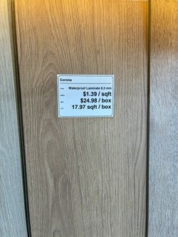Corona Waterproof Laminate Flooring 8.3mm