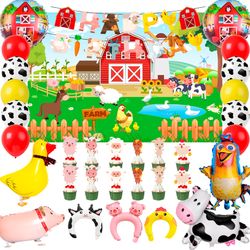 Farm Birthday Party Supplies 