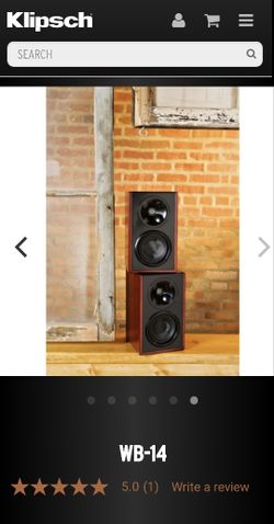Klipsch Icon Series WB14