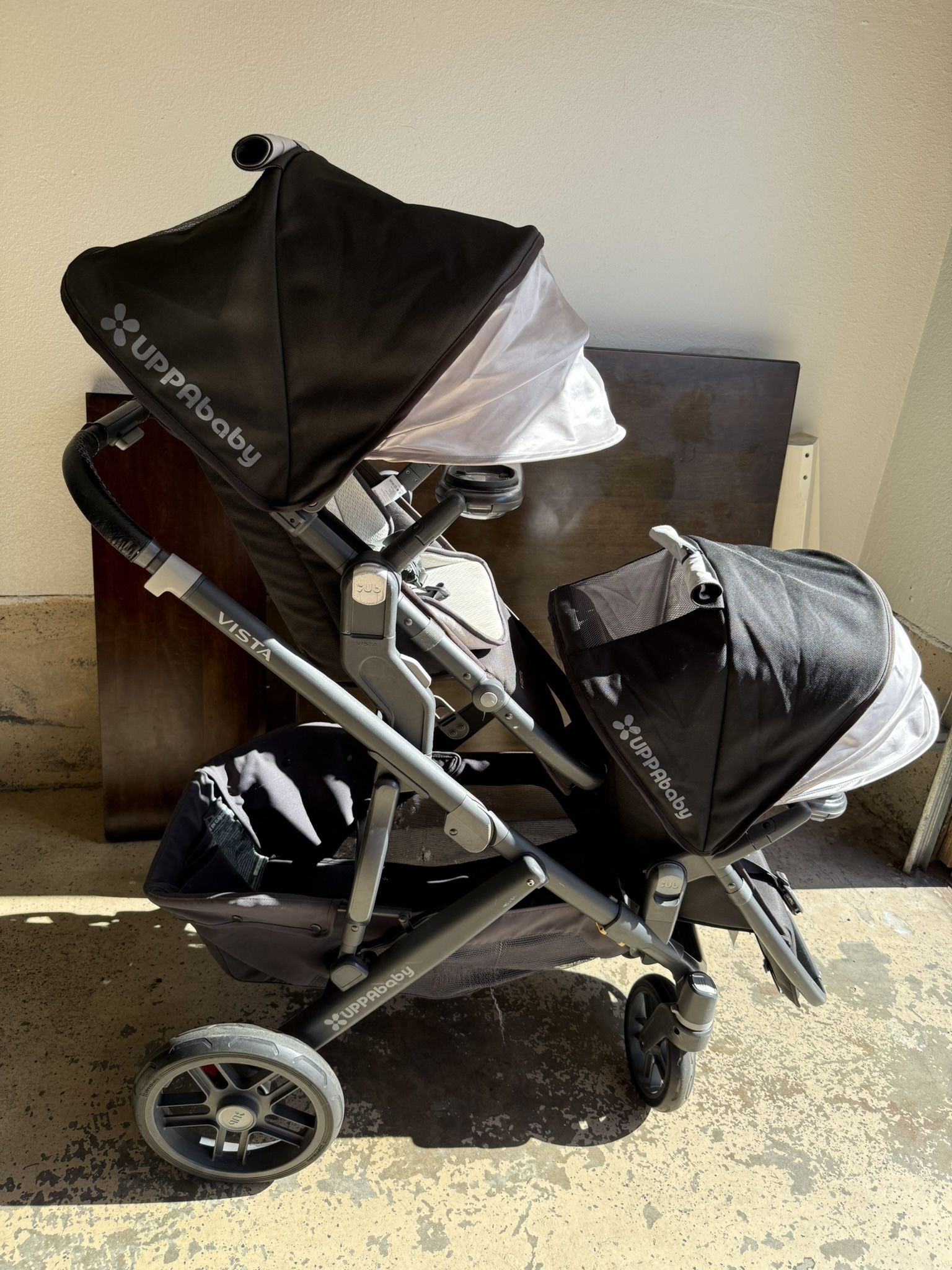 Uppababy double stroller