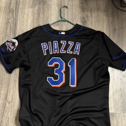 Vintage Mike Piazza Mets Jersey