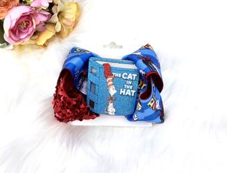 The Cat In The Hat Hair Bow
