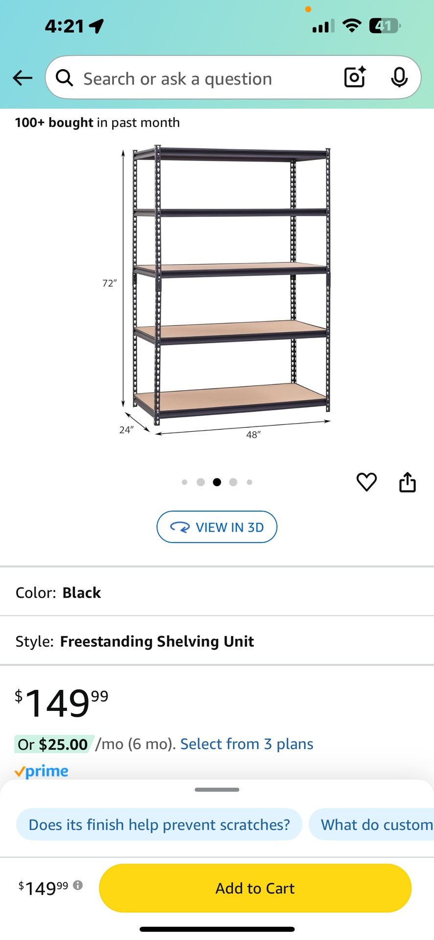 Garage Shelves..
