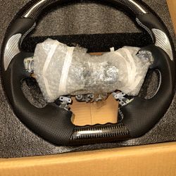 Infiniti Carbon Fiber Racing Steering Wheel 