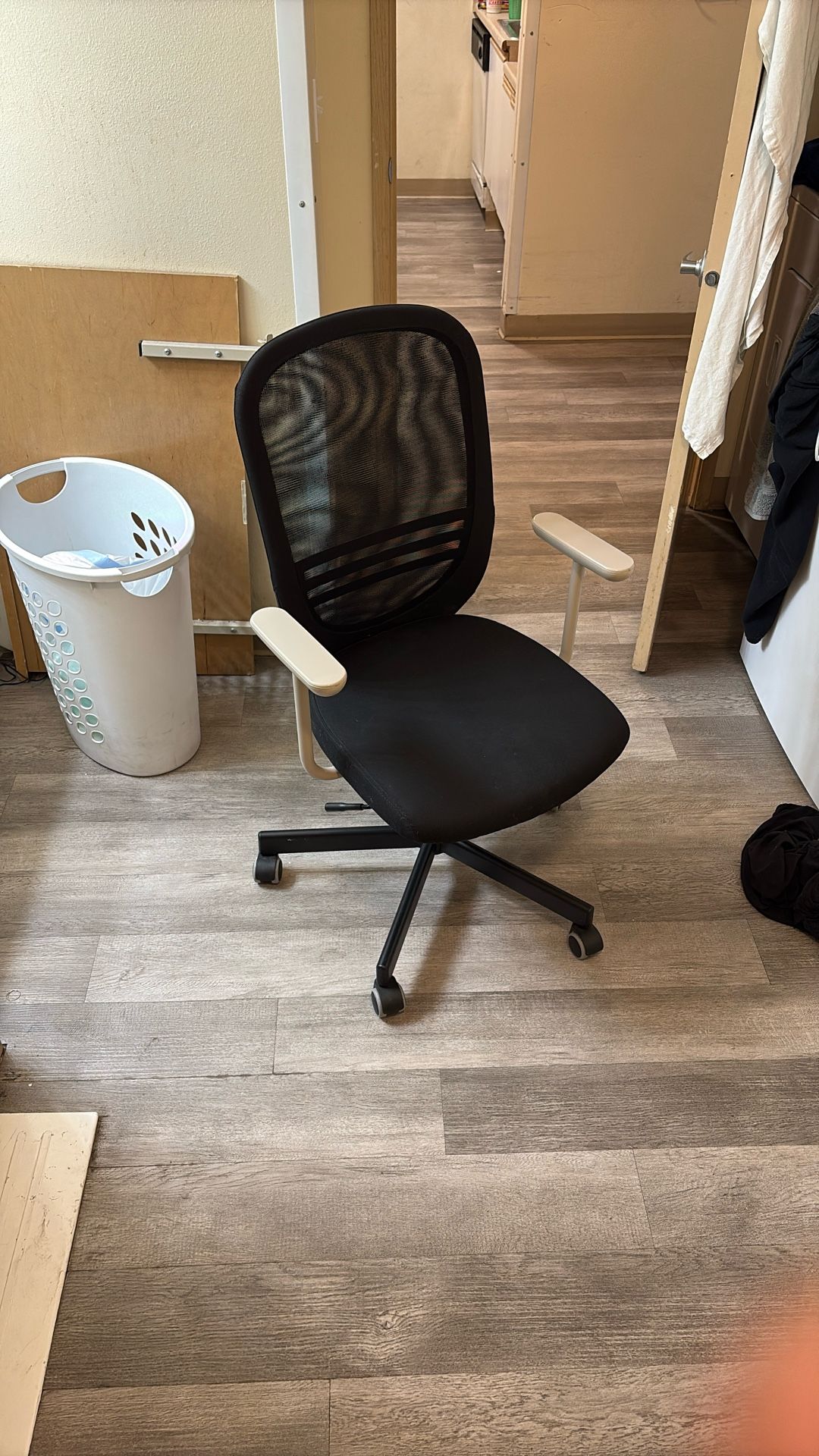 Black Mesh Backed office chair