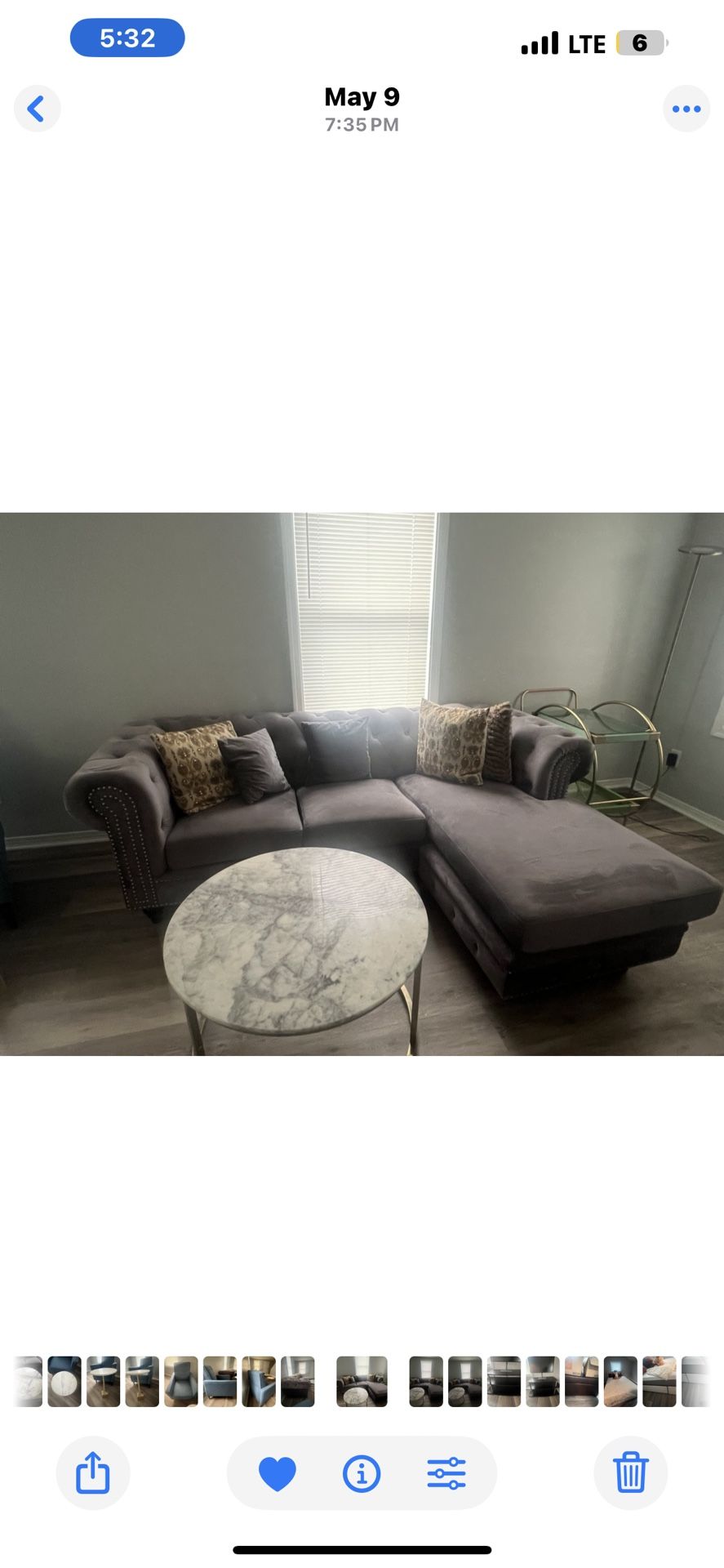 Grey shade Sofa