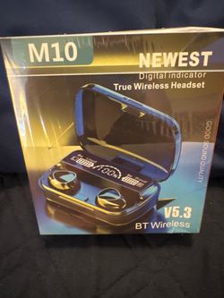 M10 TWS True Wireless V5.3 Earbuds