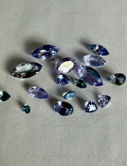 Natural 6.30cts Tanzanite Gemstones from Tanzania Rare Loose Minerals