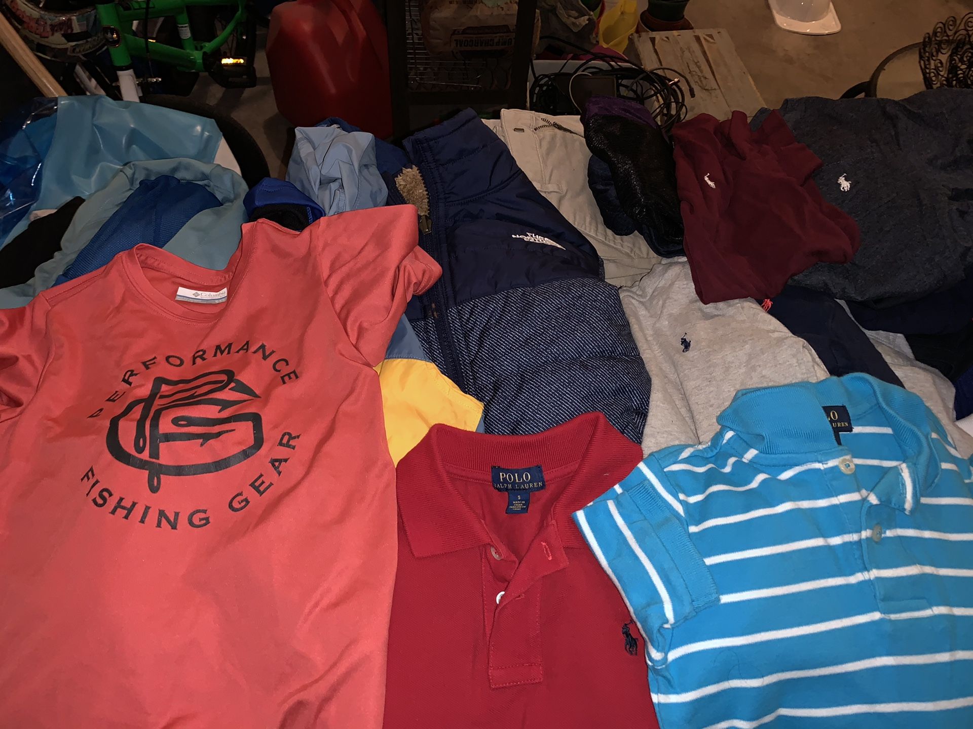 Kids Size4-6 Polo, Columbia , Nike, Under Armour, Adidas and More