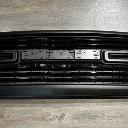 2019-2023 Dodge RAM 1500 Front Upper Bumper Grille Black